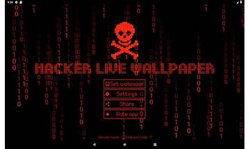 Hacker Live Wallpaper for Android - Download the APK from Habererciyes